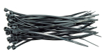 Vorel kaabliklambrid 150x2,5 mm, 100 tk, mustad