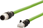 OEM M12 RJ45 kaabel, 4-pin, 2 m