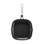 Ambition grillpann Qualum Basic kattega Mossa, 26x26 cm, must/valge