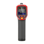 M&otilde;&otilde;tmisriist - Uni-T UT303D+ Infrapuna termomeeter - -32&deg;C kuni 1300&deg;C, &plusmn;1.5&deg;C t&auml;psus, kahekordne laser, must, Juoda