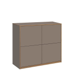 Mebelbos Complex 4d kummut, 120x40x101,6 cm, pruun