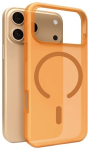 Puro Daylight Magsafe &uuml;hilduv silikoonist kate iPhone 17 Pro Max jaoks - l&auml;bipaistev oranž