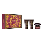 Komplekt Versace Crystal Noir naistele: parf&uuml;&uuml;mvesi EDP, 50 ml + kehalosjoon, 50 ml + du&scaron;igeel, 50 ml