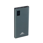 Akupank Rivacase Power Bank VA1021, 10000 mAh, 22.5W, LCD indikaator, 2xUSB-C, 1xUSB-A, PD, QC3.0