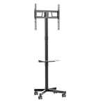 Teleri kinnitus Gembird teleruumi statiiv ratastega, TVS-55T-03, 32" - 55", maksimaalne kandev&otilde;ime: 30 kg, VESA: 100 x 100 - 400 x 400, 4 ratast