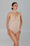 Naiste bodystringid peenikeste traksidega BODY STRING SHAPEWEAR Giulia, v&auml;rv light nude