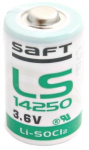 Saft 1/2 AA 3,6V 1200mAh patarei LS14250