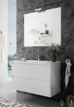 Vannitoam&ouml;&ouml;bli komplekt Teka Inca Combo 2S, 100 cm valge