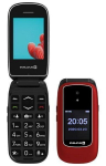 Telefon Evelatus Wave 2020 Dual SIM Maroon Red