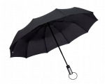 Meeste vihmavari TimberShade, must