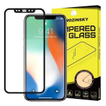 LCD kaitseklaas Wozinsky 5D sobib &uuml;mbrisele Apple iPhone XR/11 must