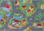 AW Rugs laste vaip Little Village 95x133 cm