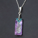 Naiste kaelakee DiamondSky "Growing Crystal II (Vitrail Light)" Swarovski kristallidega