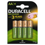 Duracell AA 1300 mAh 4 pack