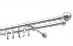 Kahekordne kardinapuu OLIMP, 300 cm, Matt kroom