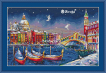 Merejka Tikkimiskomplekt Puhukus Veneetsia SK29, 27x40