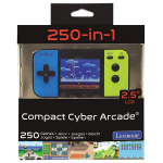 Lexibook Compact Cyber Arcade m&auml;ngukonsool - sisaldab 250 m&auml;ngu