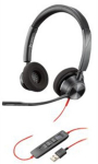 Peaheline - PLANTRONICS - Blackwire 3320 - Juhtmega - USB Type-A - Must