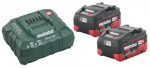Basic set: 2 x 5,5Ah LiHD akut + ASC 30-36 V laadija, Metabo