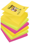 M&auml;rkmepaber Post-it z-note R330 SuperSticky76x76mm RIO 6 tk/p