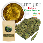 Eksklusiivne Hiina roheline tee Long Jing, 100 g