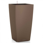 Planter - LECHUZA - Cubico Color 30 - Slate - Sub-irrigation system - Frost resistance