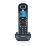 Motorola CD4001 DECT Musta Juhtmevaba Telefon