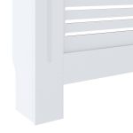 vidaXL MDF radiaatorikate, valge, 205 cm