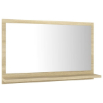 vidaXL vannitoa peeglikapp Sonoma tamm 60x10,5x37 cm puitlaastplaat