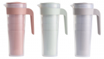 Joogikann 1,4l + 4 klaasi Day (3-eri v&auml;rvi plastik)