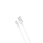 XO kaabel NB156 USB - USB-C 1,0 m 2,4A valge