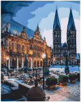 Maalimiskomplekt numbrite j&auml;rgi &Otilde;htune Bremen 40x50