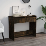 vidaXL konsoollaud, tume tamm, 89 x 41 x 76,5 cm