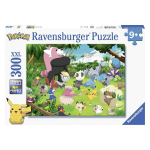 POK&Eacute;MON Pusle 300 t&uuml;kki XXL - Metsikud Pok&eacute;monid - Ravensburger - Laste pusle 300 t&uuml;kki - Alates 9. eluaastast
