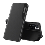 Eco nahkaga vahekaas elegantne kate, millel on klapp ja toe funktsioon Xiaomi Redmi Note 11 Pro+ 5G (Hiina) / 11 Pro 5G (Hiina) / Mi11i HyperCharge / Poco X4 NFC 5G must.
