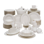Kutahya Porselen &otilde;htus&ouml;&ouml;gi- ja kohviserviis Belle, 83-osaline