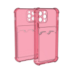 iPhone 13 Mini (5,4&Prime;) Shockproof Card &uuml;mbris &ndash; Roosa