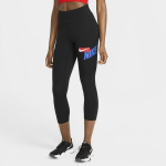 Naiste treeningp&uuml;ksid Nike W One Crop HBR GRX Tight, must