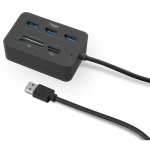NOX T&auml;ielik USB 3.0 kaardilugeja -NXLITERDRONE- USB HUB ja kaardilugeja, &uuml;hilduv enamikuga kaartidest, USB 3.0,