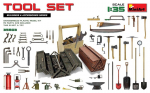 Liimitav mudel MiniArt 35603 Tool Set 1/35