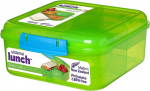 Sistema Bento Box, et minna l&otilde;unaboksi | Hoolduse peatus jogurti/puuviljamahutiga | 1,25 l | BPA-vaba | Segav&auml;rvid | 1 t&uuml;kk