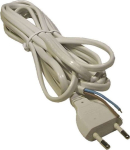 S&uuml;learvuti laadija Emos Toitekaabel S15275, 5m, 2x0,75mm2, valge, KF-H1, H03VVH2-F, 1 tk, riputatav