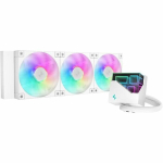 Deepcool Vedelik CPU jahuti LT360 WH ARGB R-LT360-WHAMNC-G-1, 1.30 kg, 72.04 cfm, 3 ventilaatorit, Anti-leak Tech