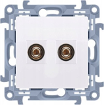 Kontakt Simon simon elektripistikupesa maandusega, valge, 1 tk.