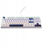 Machenike K500b-b87 mehaaniline klaviatuur, valge, Usb-c, Hot-swap