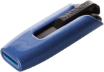 USB pulk Verbatim V3 Max Usb 3.0 m&auml;lupulk, 128 Gb, sinine/must