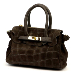 Naiste k&auml;ekott Luka 26-146 MINI CROCO, Juoda