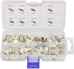 Awtools kaabliotsikute komplekt AW18340, 65tk, 165g, vask, korrosioonivastane, plastkarp
