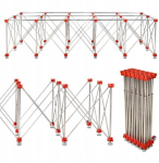 Kokkupandav t&ouml;&ouml;laud 300 x 120 cm - 1500 kg kandev&otilde;ime - RUBI - 28917
