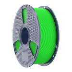 Sunlu PETG High-Speed Matte, 1.26 g/cm&sup3;, 4.4 g/10min, 2700 MPa, 48 MPa, 78 MPa, 33 %, 128 &deg;C, 4.1 kJ/m&sup2;, 70 &deg;C, roheline